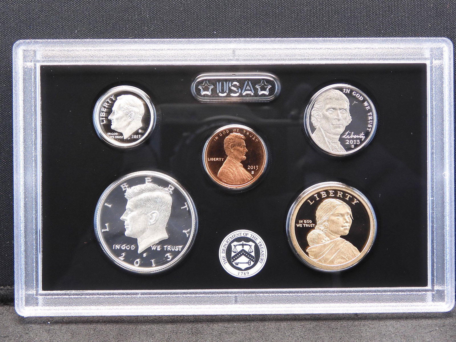 2013 U.S. Mint Silver Proof Set OGP (1 of 8)