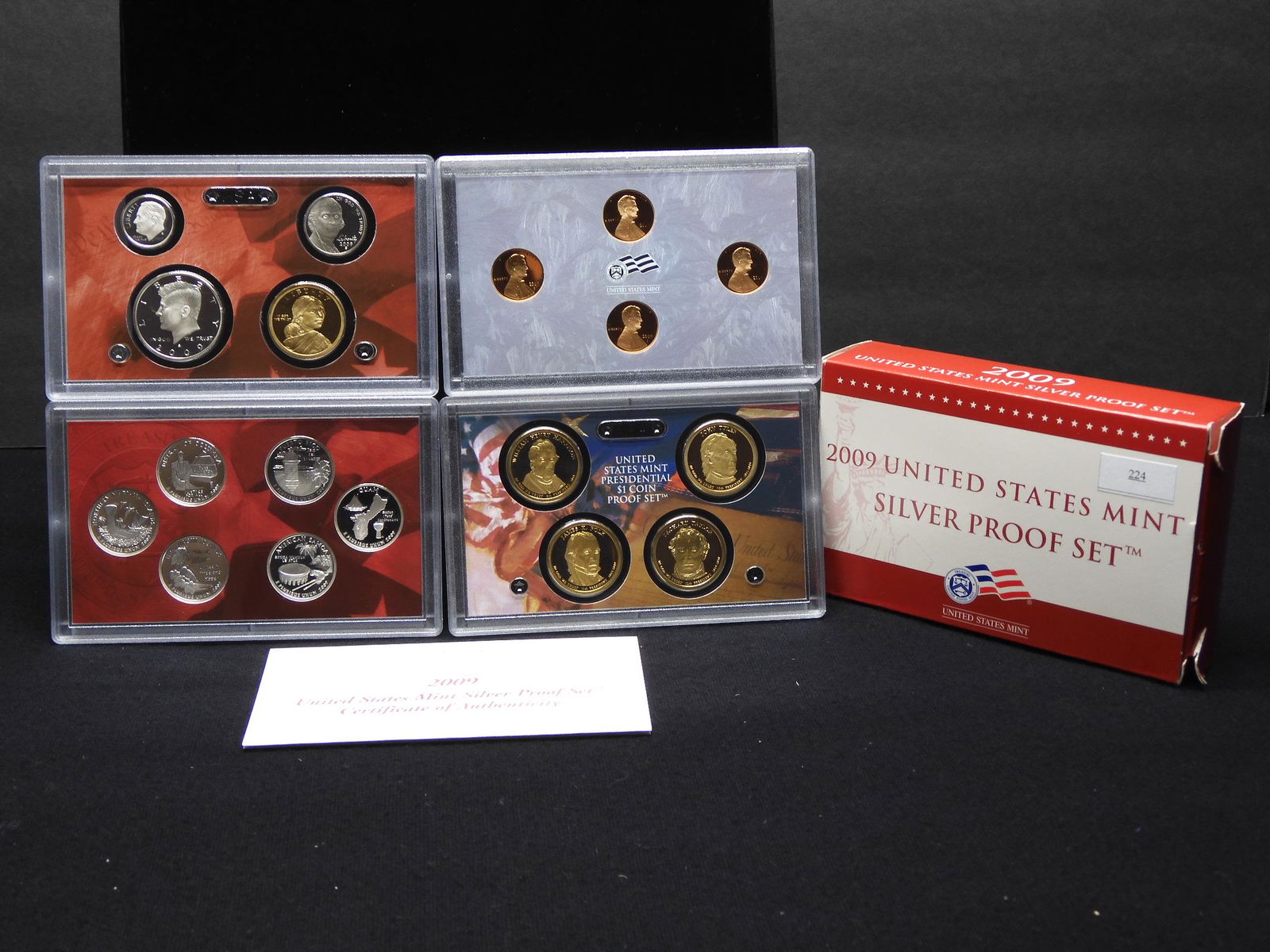 2009 U.S. Mint Silver Proof Set OGP (1 of 11)