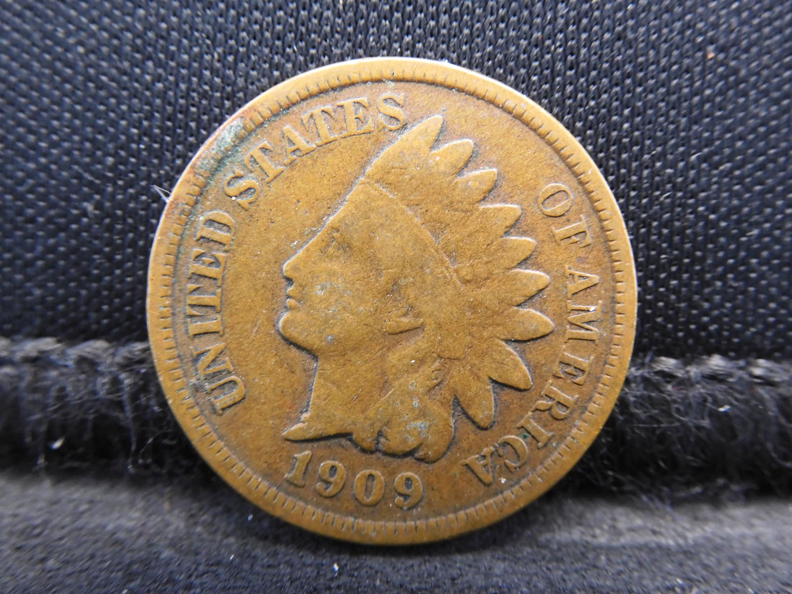 1909 Indian Head Penny Cent - Nice Condition & Detail! (1 of 2)