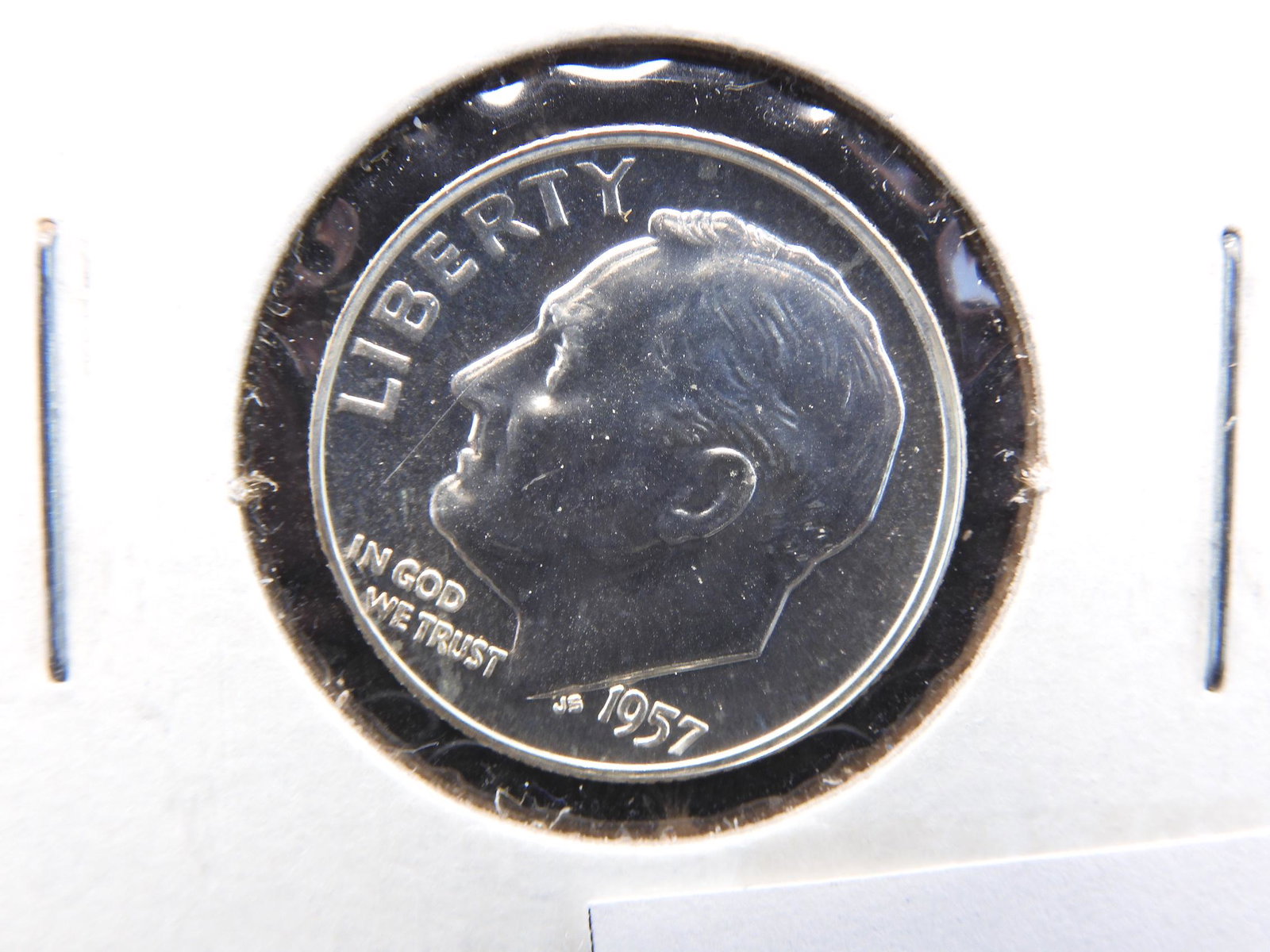 1957 Proof Roosevelt Silver Dime: 1957 Proof Roosevelt Silver Dime