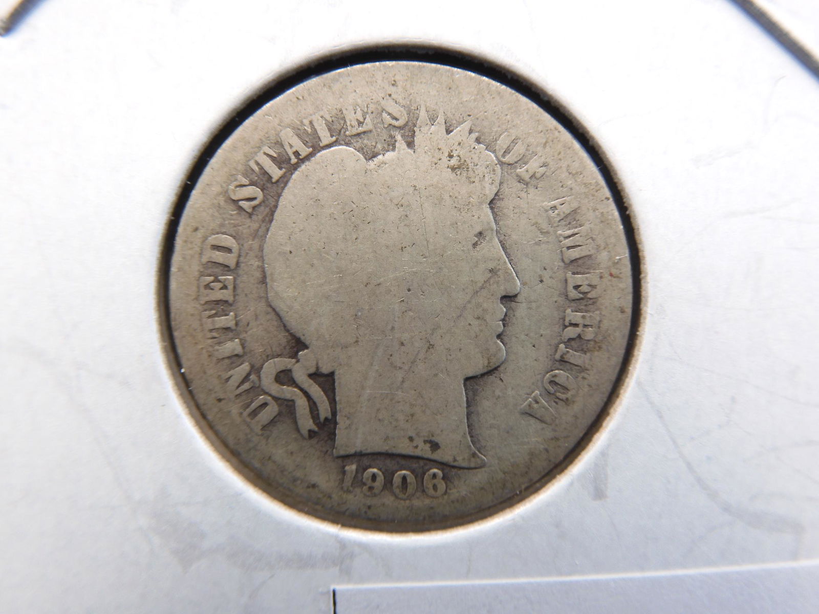 1906-O Barber Silver Dime (1 of 2)