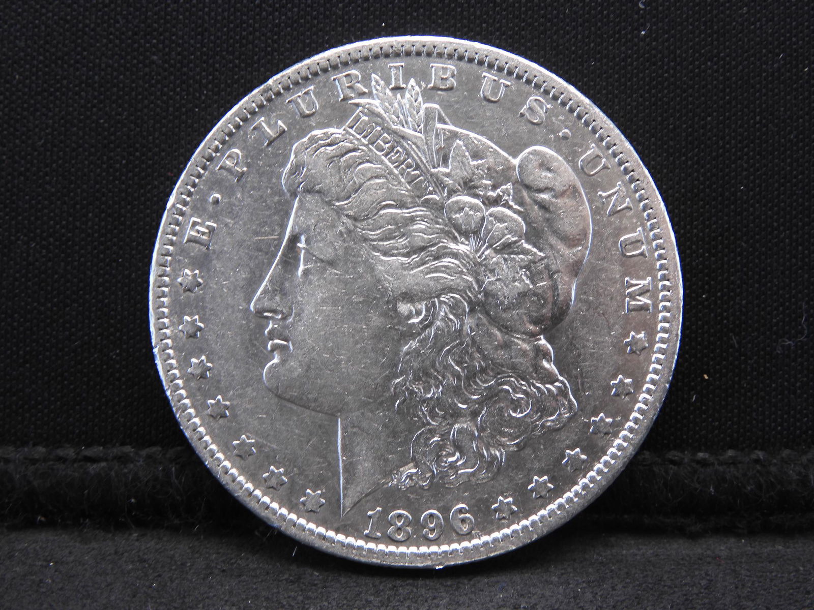 1896-O Morgan Silver Dollar - Nice Luster! (1 of 2)