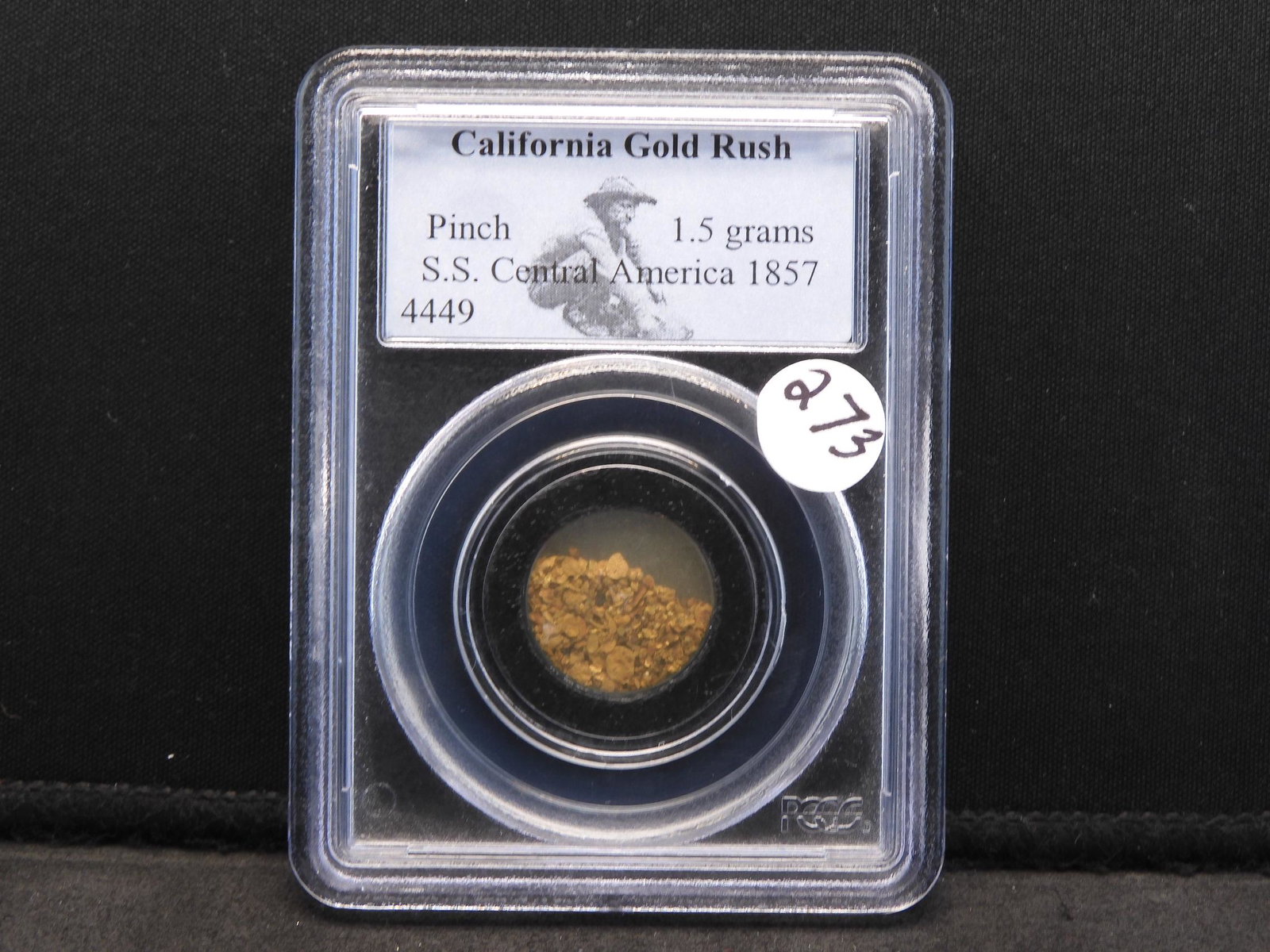 California Gold Rush Gold Nuggets from SS Central: California Gold Rush Gold Nuggets from SS Central America 1.5 Grams!