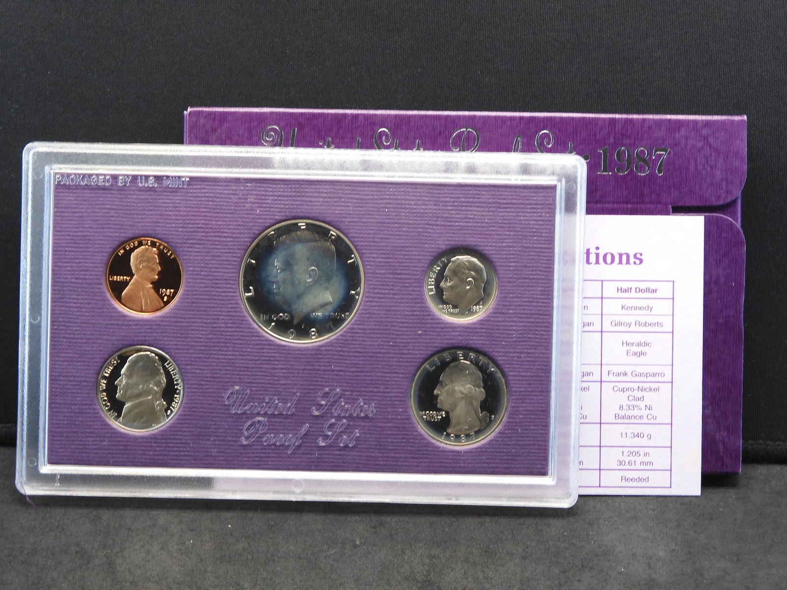 1987 U.S. Proof Clad Set OGP (1 of 4)