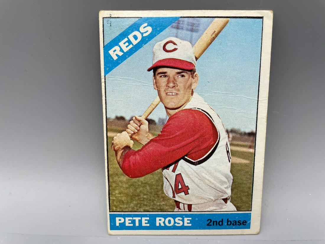 1966 Topps Baseball #30 Pete Rose (1 of 2)