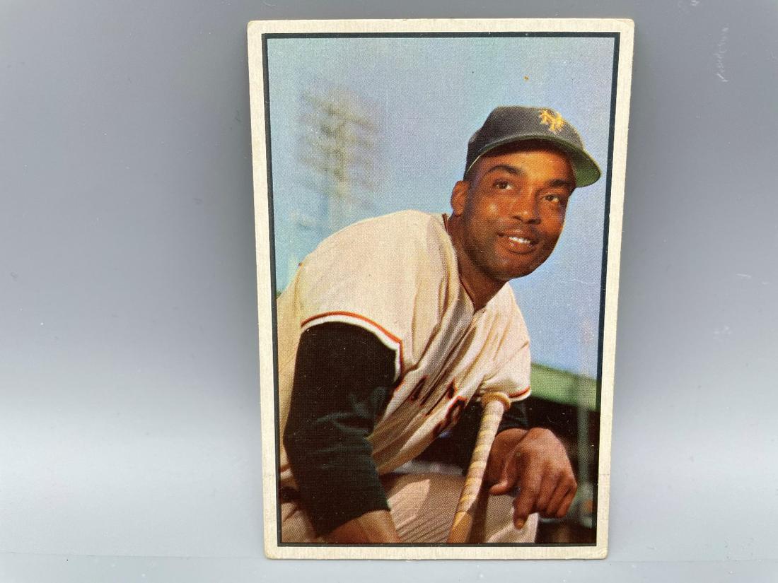 1953 Bowman Color Baseball #51 Monte Irvin HoF (1 of 3)