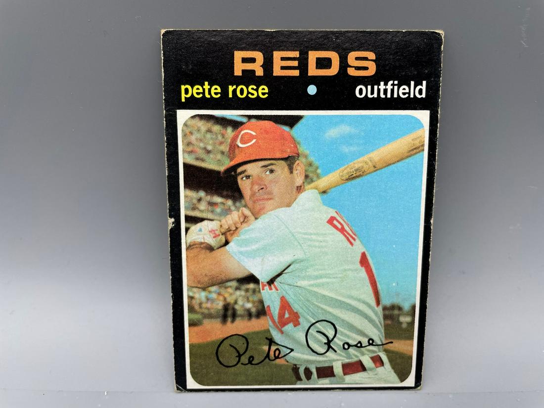 1971 Topps Baseball #100 Pete Rose (1 of 2)