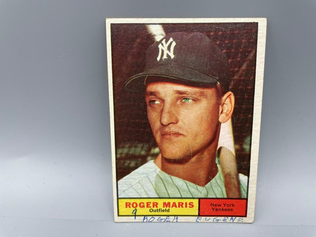 1961 Topps Baseball #2 Roger Maris (1 of 2)