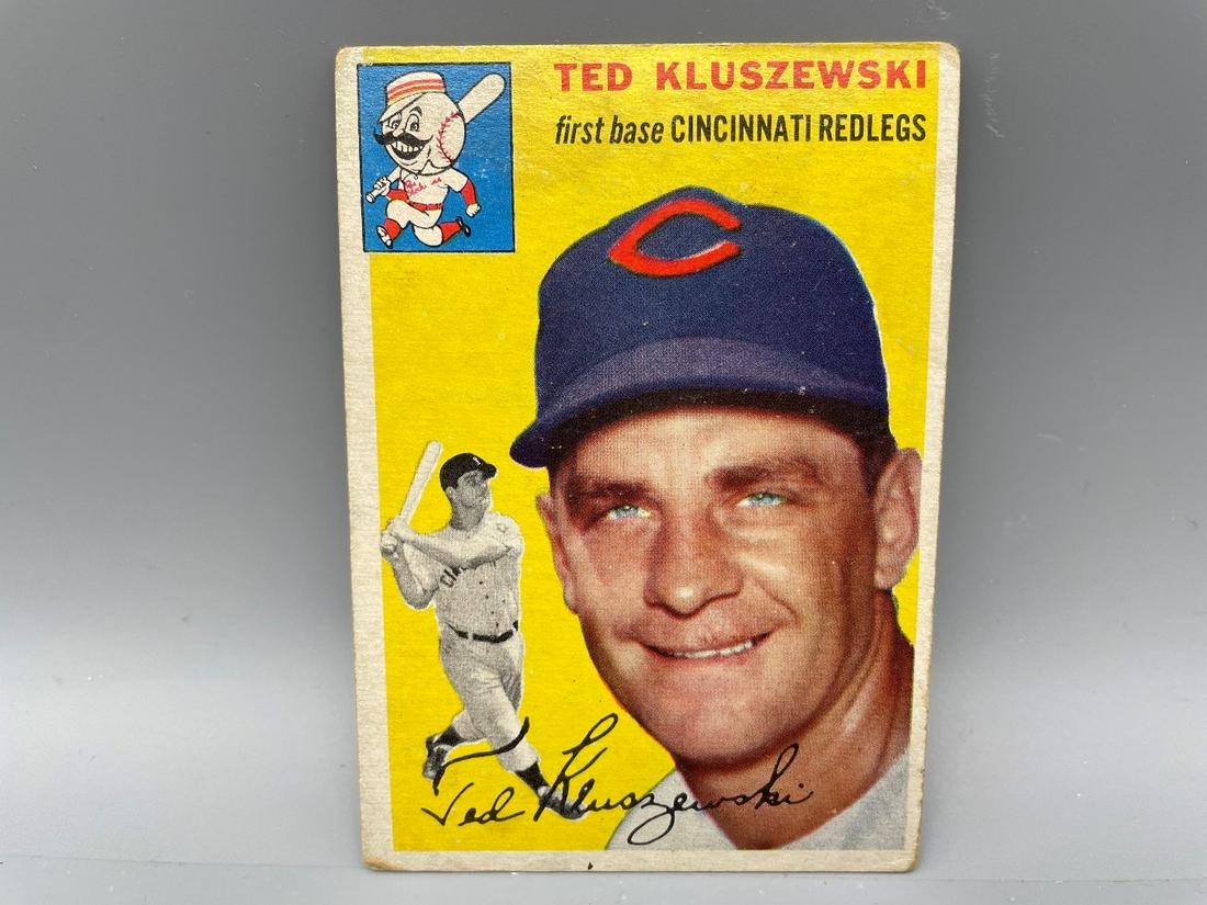 1954 Topps Baseball #7 Ted Kluszewski (1 of 2)