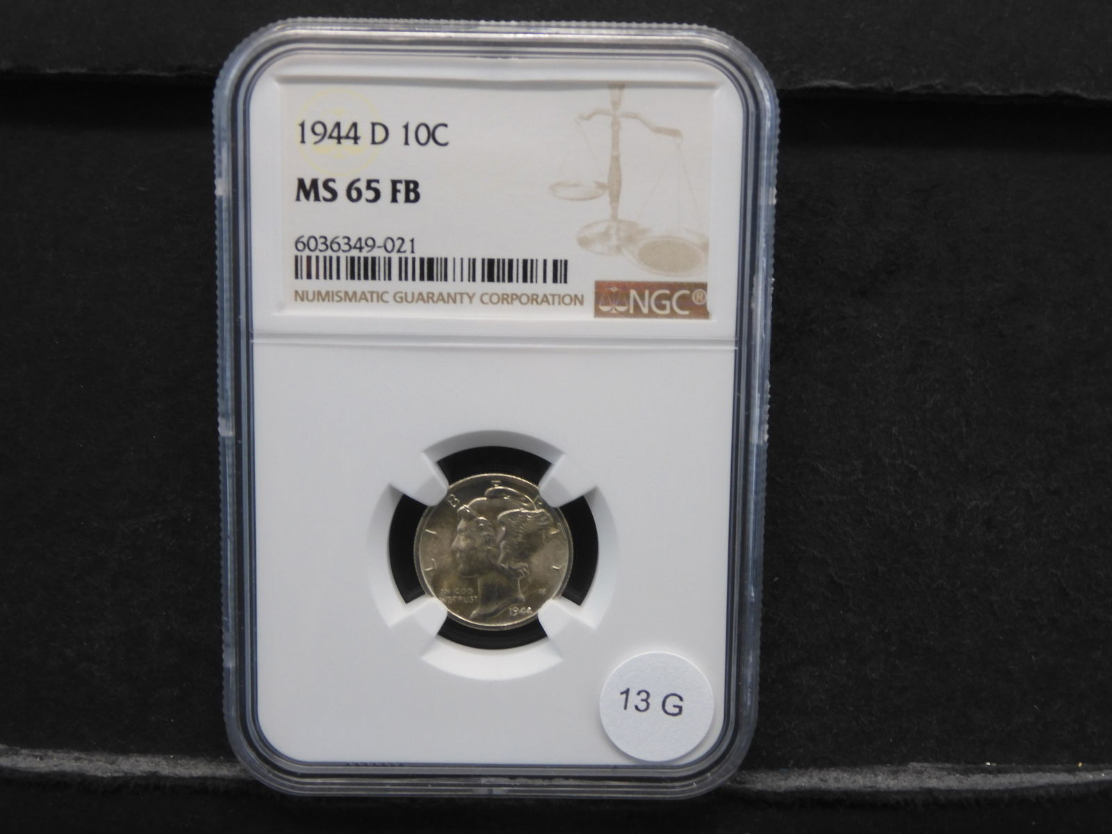 1944-D Mercury Dime NGC MS65 FB (1 of 4)