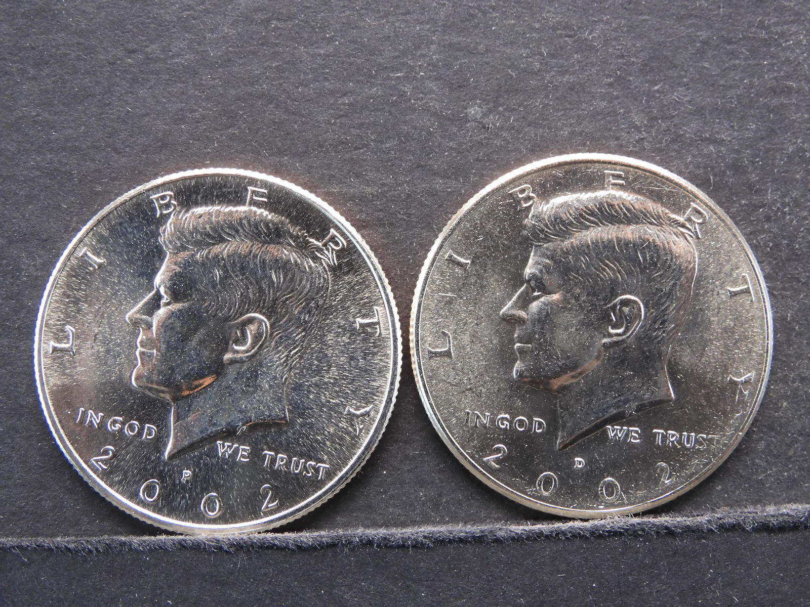 2002 P & D Kennedy Half Dollars (1 of 2)