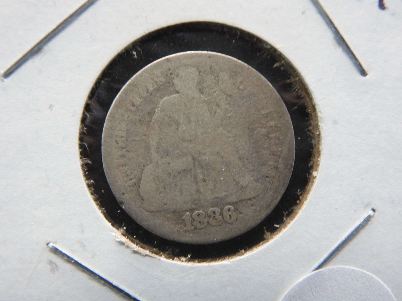 1886 Seated Liberty Dime (1 of 3)