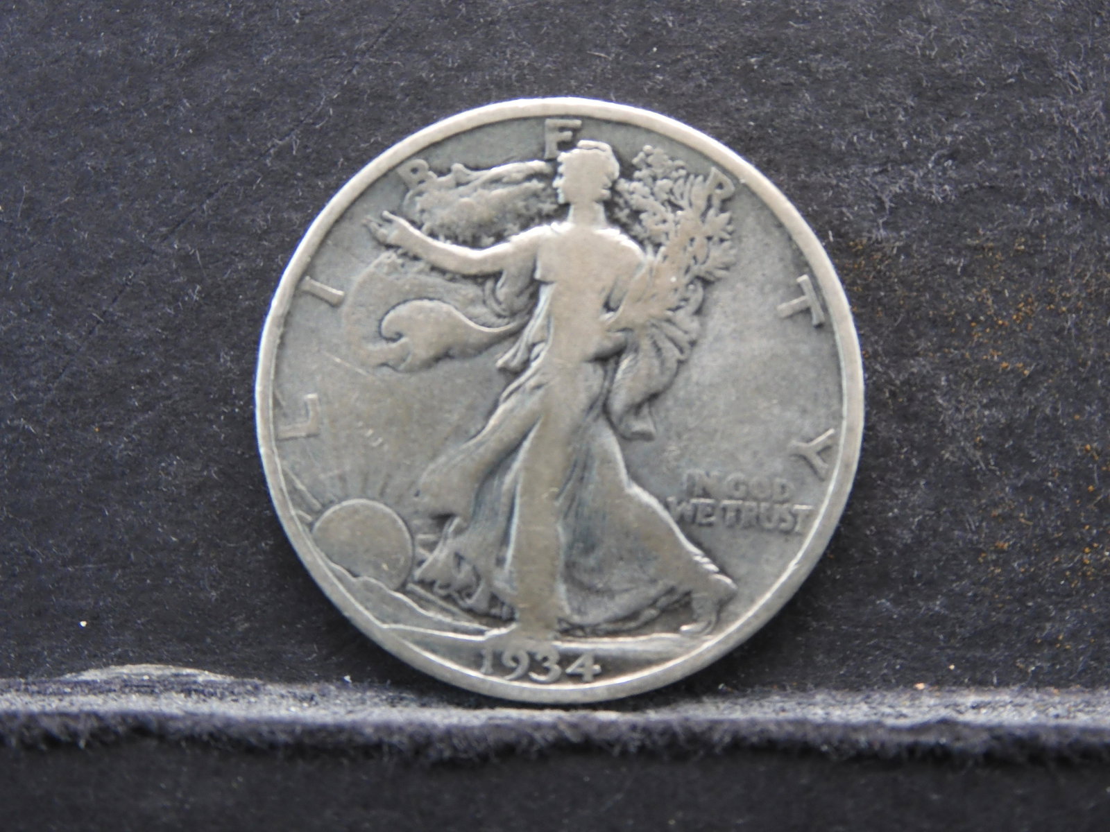 1934-S (ONLY 3.6 MILL MINTED), SILVER (90%) LIBERTY: 1934-S (ONLY 3.6 MILL MINTED), SILVER (90%) LIBERTY HALF