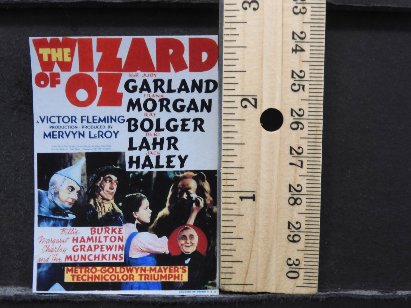 (WIZARD OF OZ), MAGNET FOR FRIDGE/LOCKER OR TOOL BOX, (1 of 1)