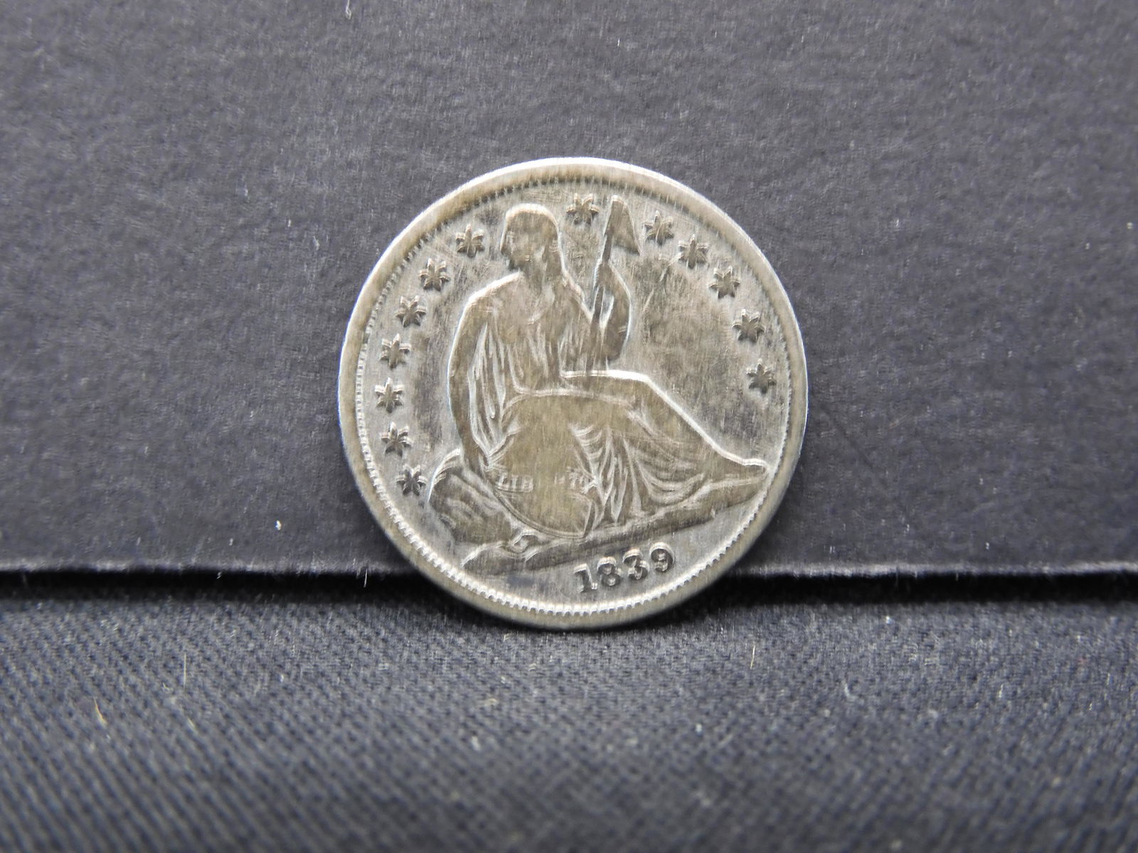 1839-O Seated Liberty Silver Dime - Rare Early Date!! (1 of 2)