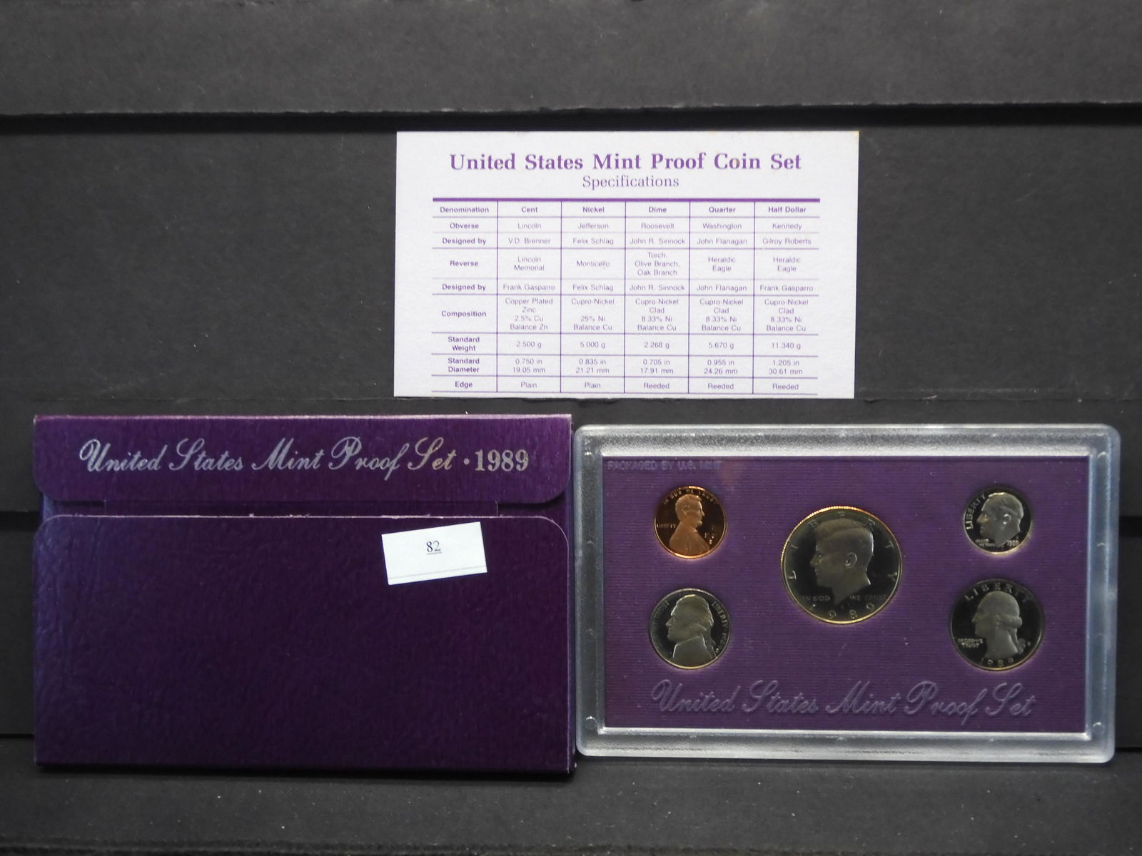 1989 U.S. Proof Clad Set OGP (1 of 4)