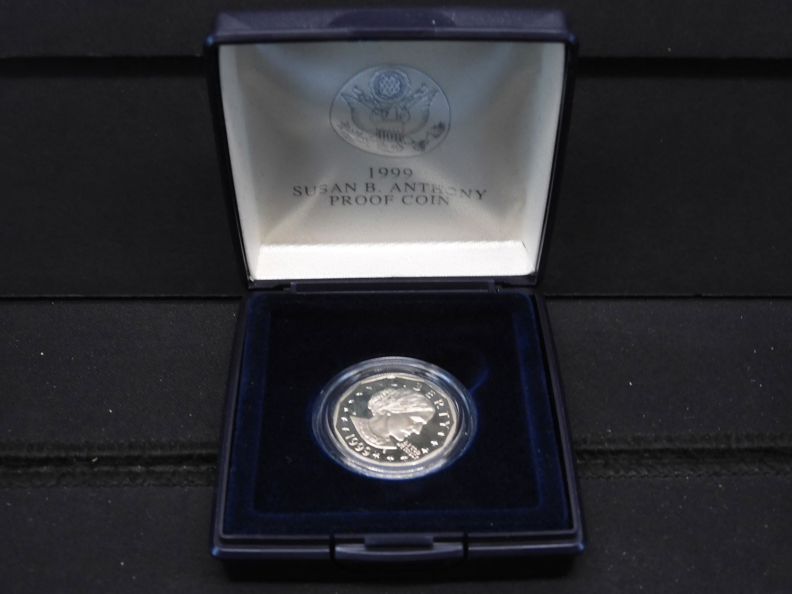 1999 Susan B. Anthony Proof Dollar Coin w/ Case (1 of 4)