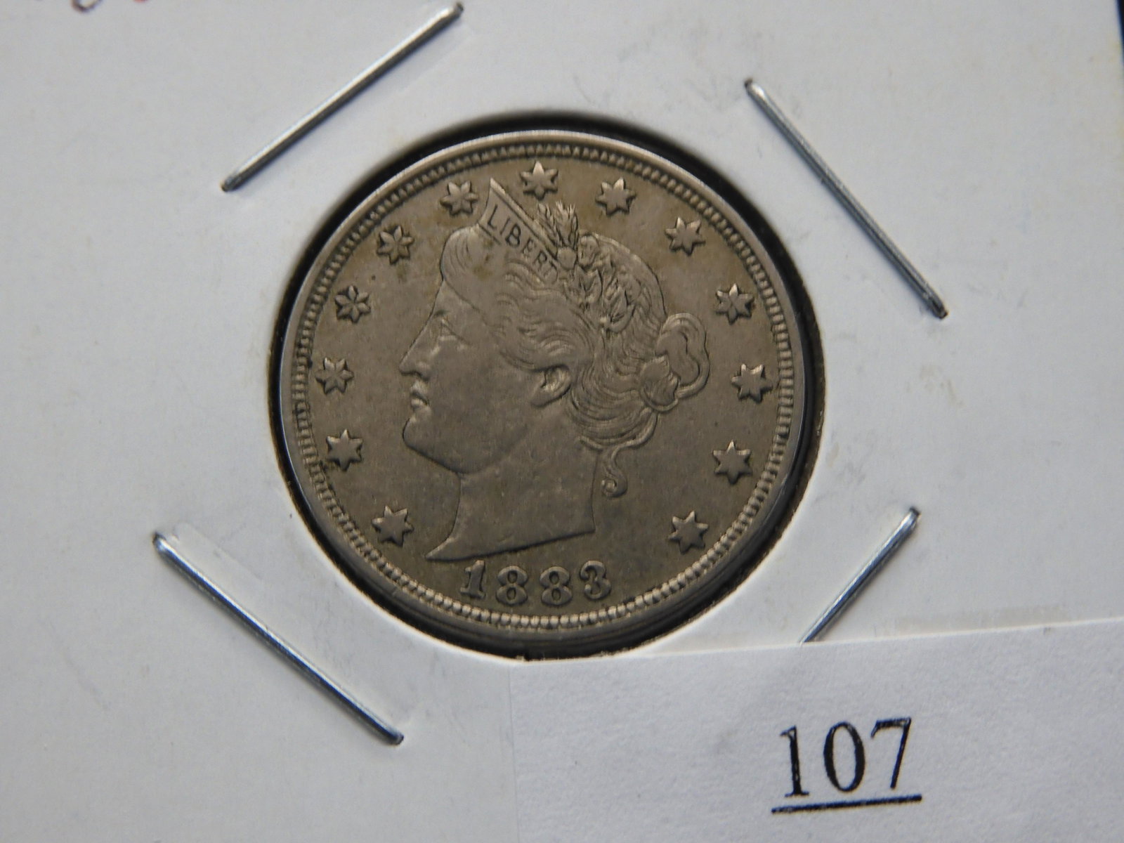 1883 Liberty Head V-Nickel: 1883 Liberty Head V-Nickel