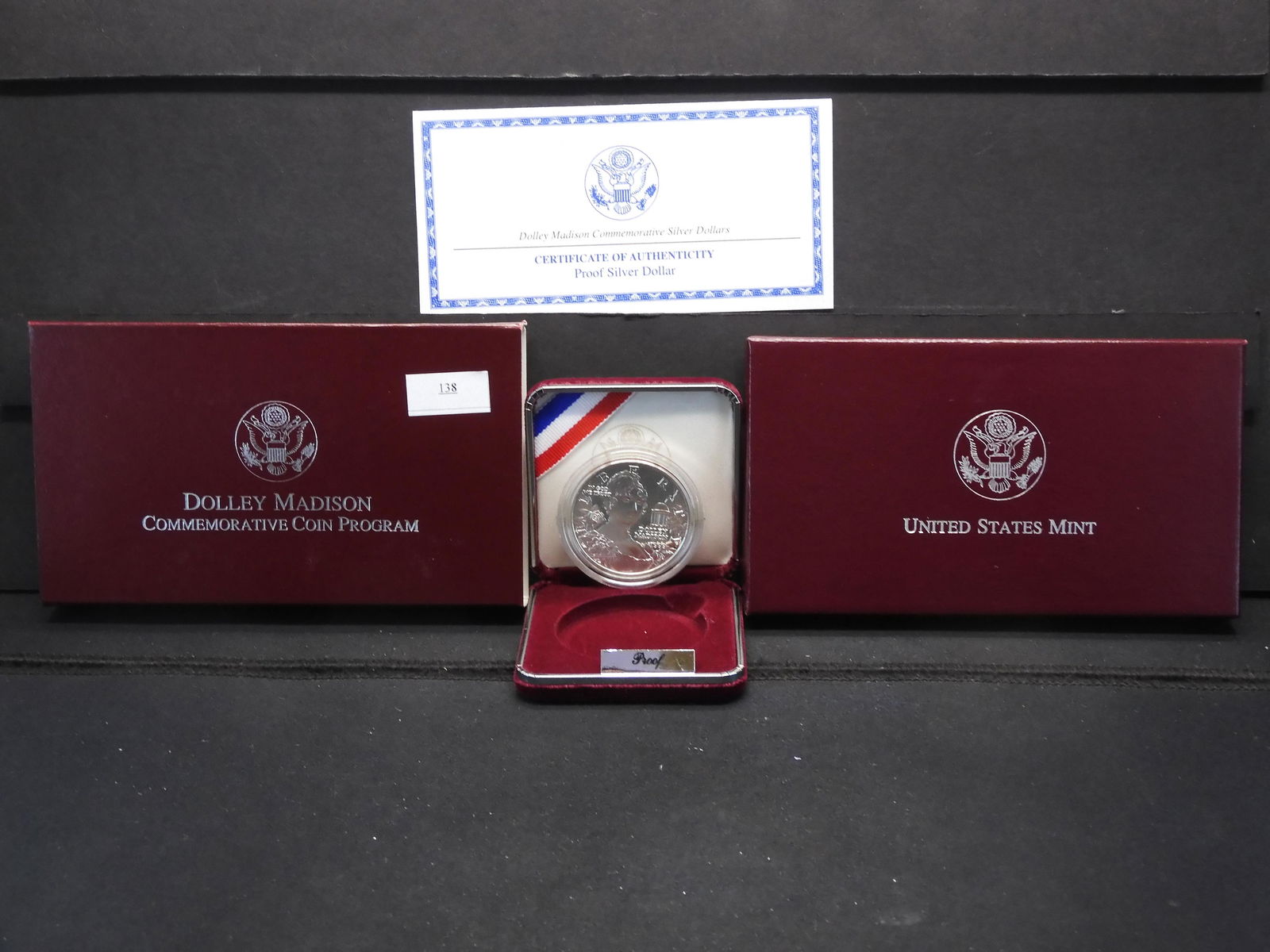 1999 U.S. Dolley Madison Proof Silver Dollar OGP (1 of 4)