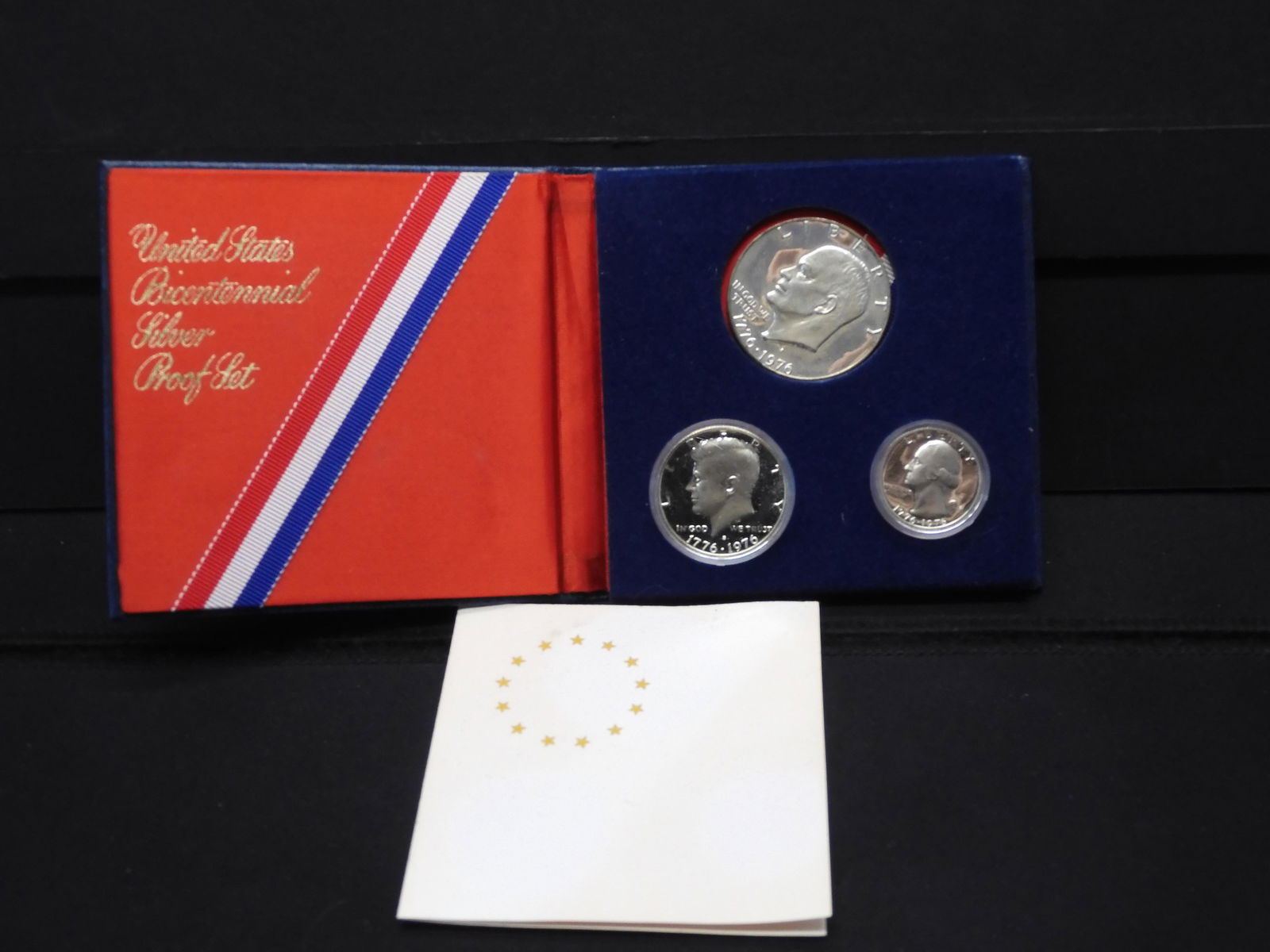 1976 U.S. Bicentennial Proof 3 Coin 40% Silver Set OGP (1 of 4)