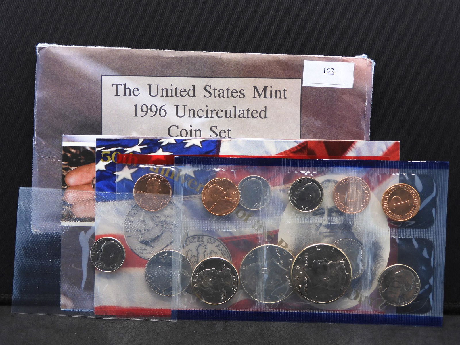 1996 U.S. Uncirculated P & D Mint Set w/ "W" Mint (1 of 8)