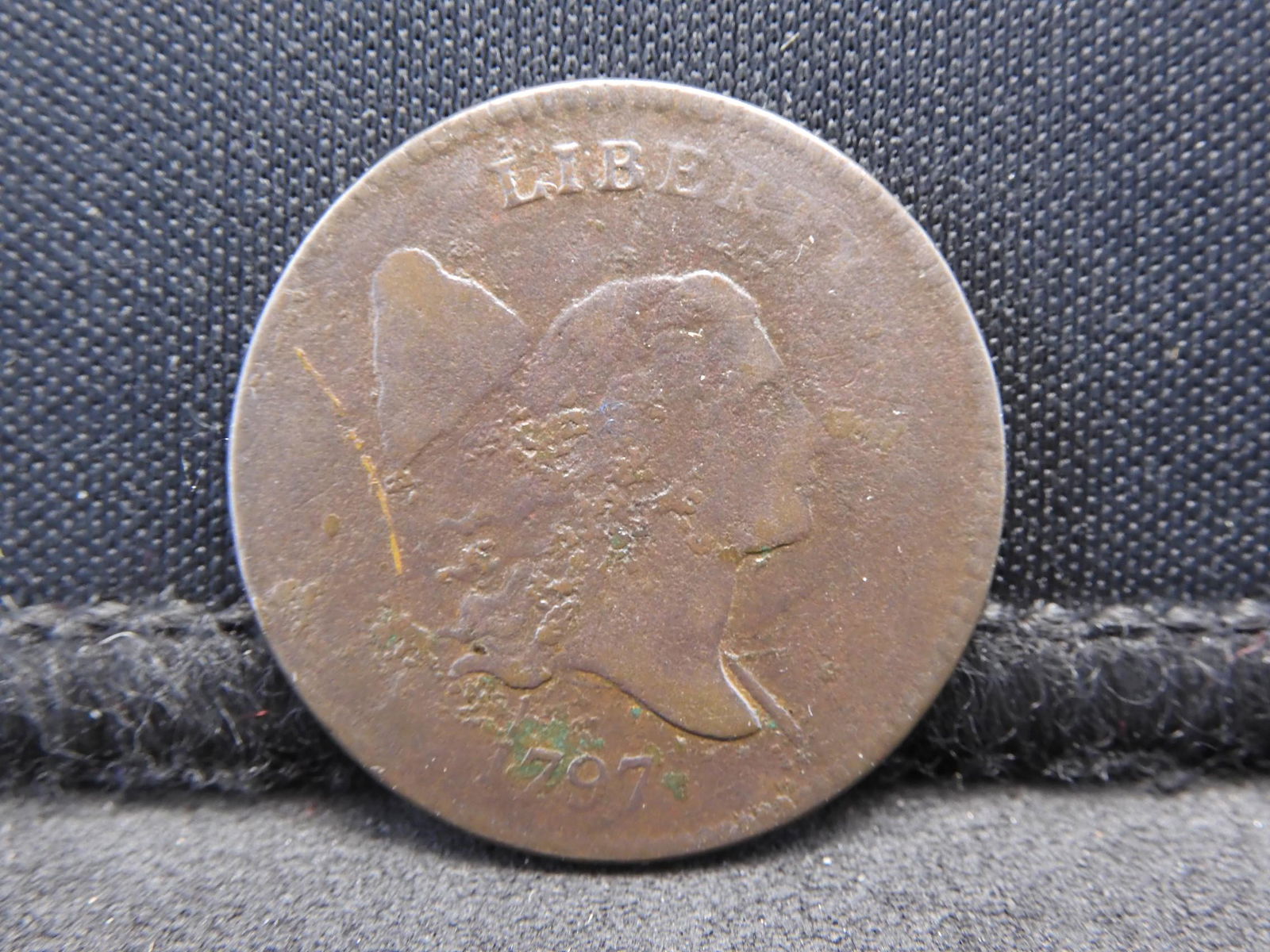 1797 Liberty Cap Half Cent - Great Detail & Ultra (1 of 2)