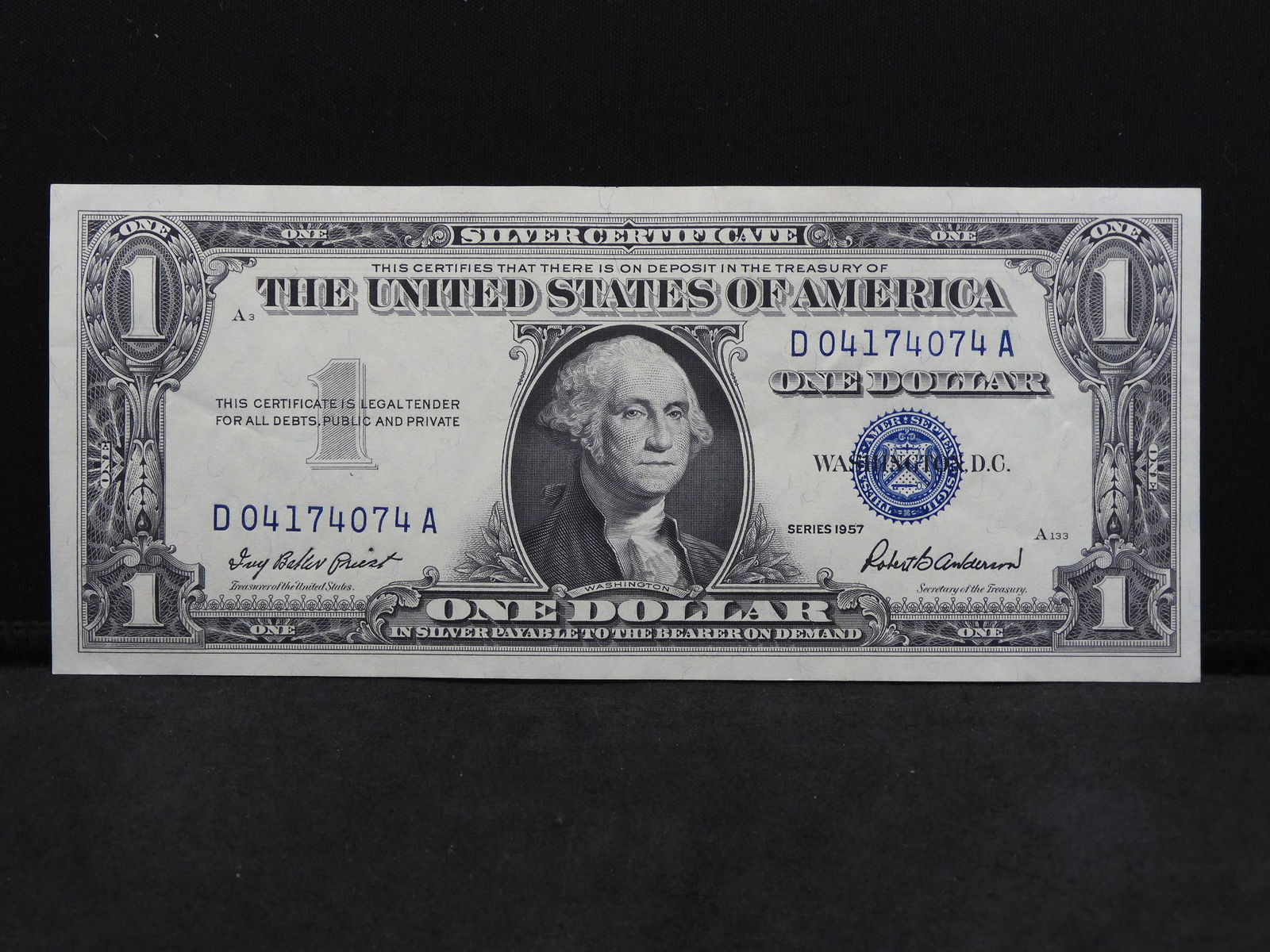 Series 1957 U.S. $1.00 Silver Certificate - Crisp! (1 of 3)