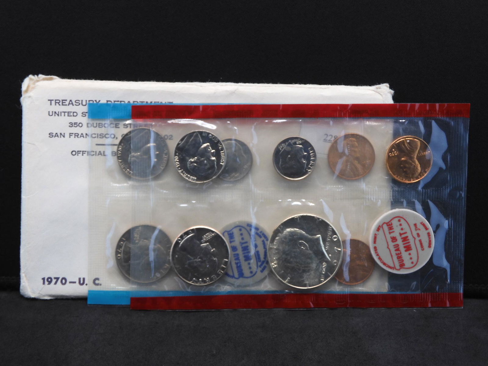 1970 U.S. Uncirculated P & D Mint Set OGP (1 of 5)