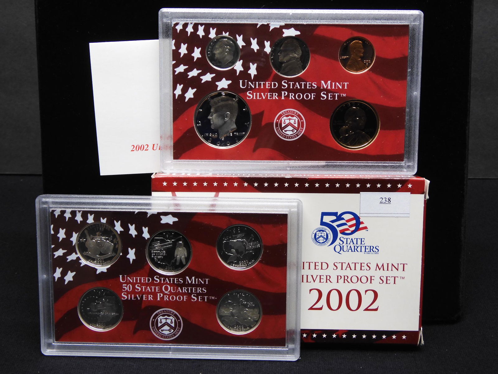 2002 U.S. Mint Silver Proof Set OGP (1 of 7)