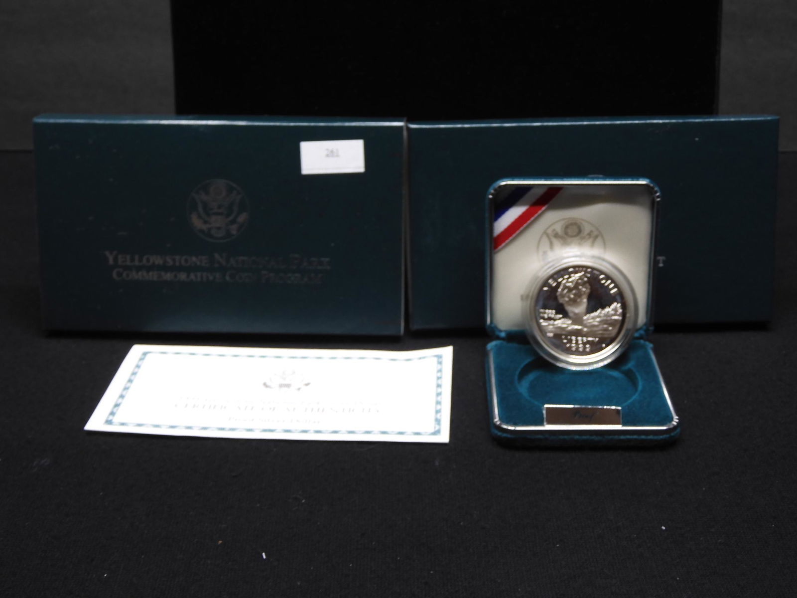 1999 U.S. Yellowstone National Park Proof Silver Dollar (1 of 3)