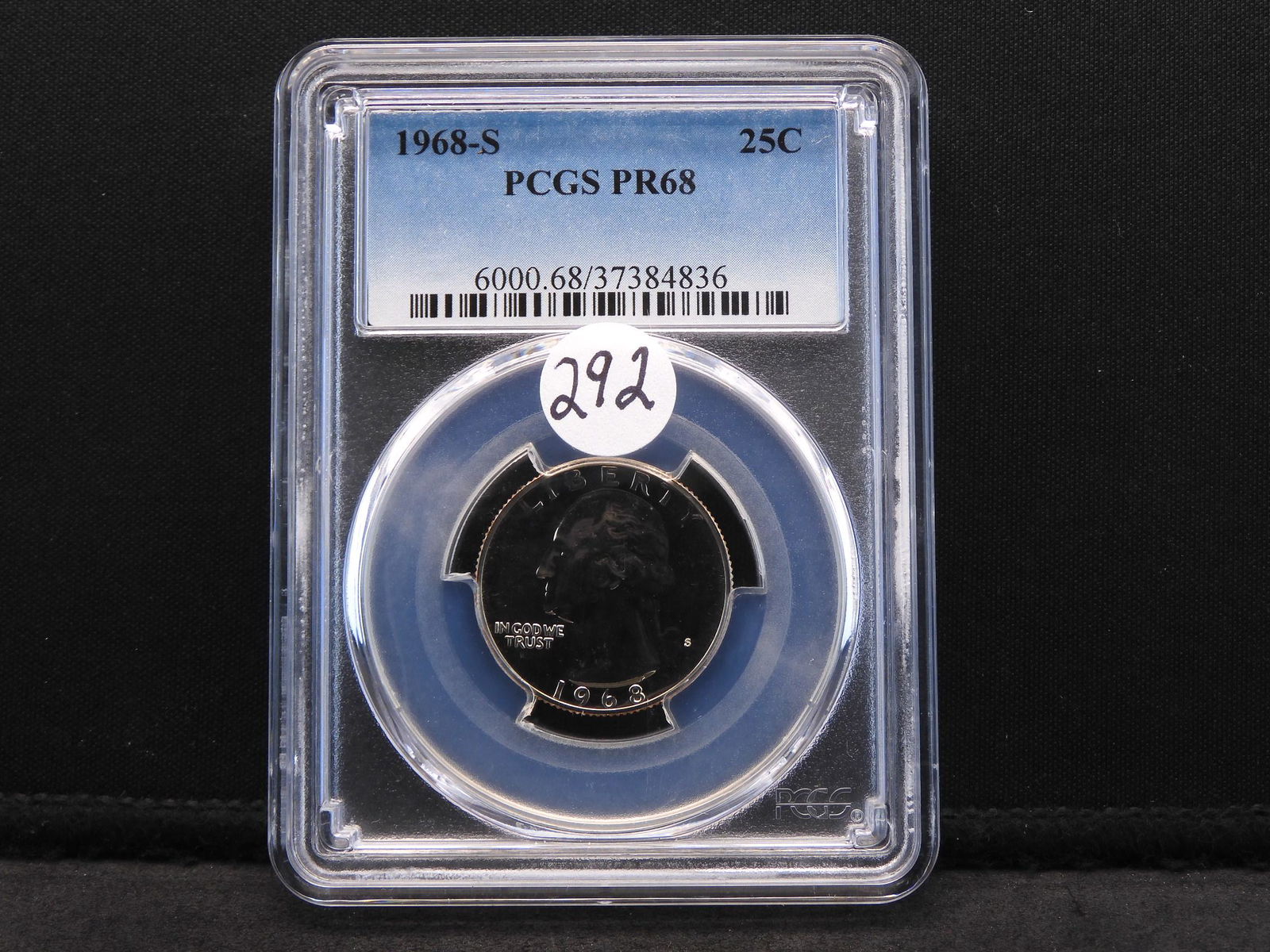 1968-S PCGS PR68 Washington Quarter (1 of 5)