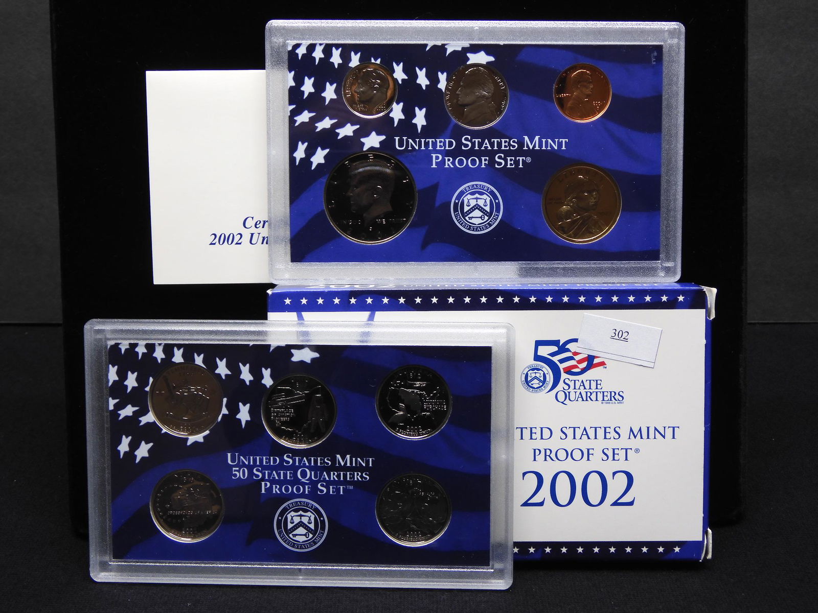 2002 U.S. Mint Proof Clad Set OGP (1 of 7)