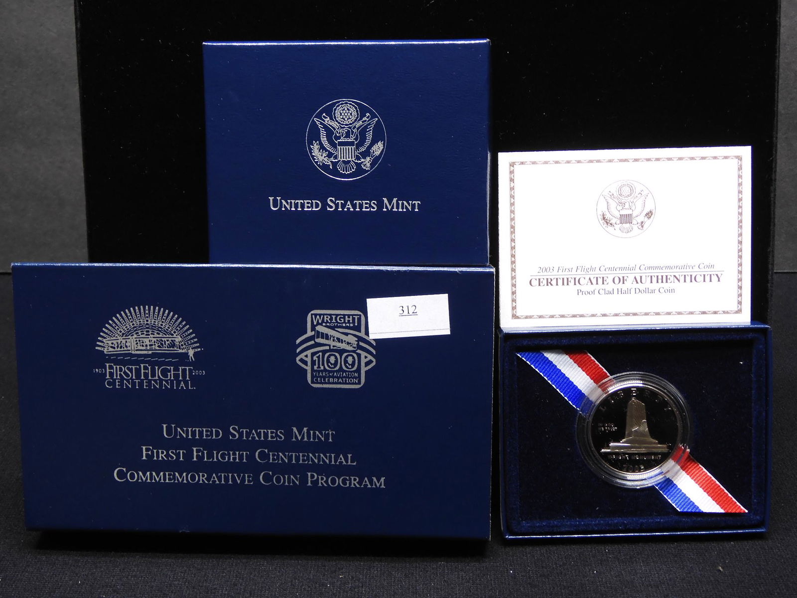 2003 U.S. First Flight Centennial Commem Proof Clad (1 of 4)