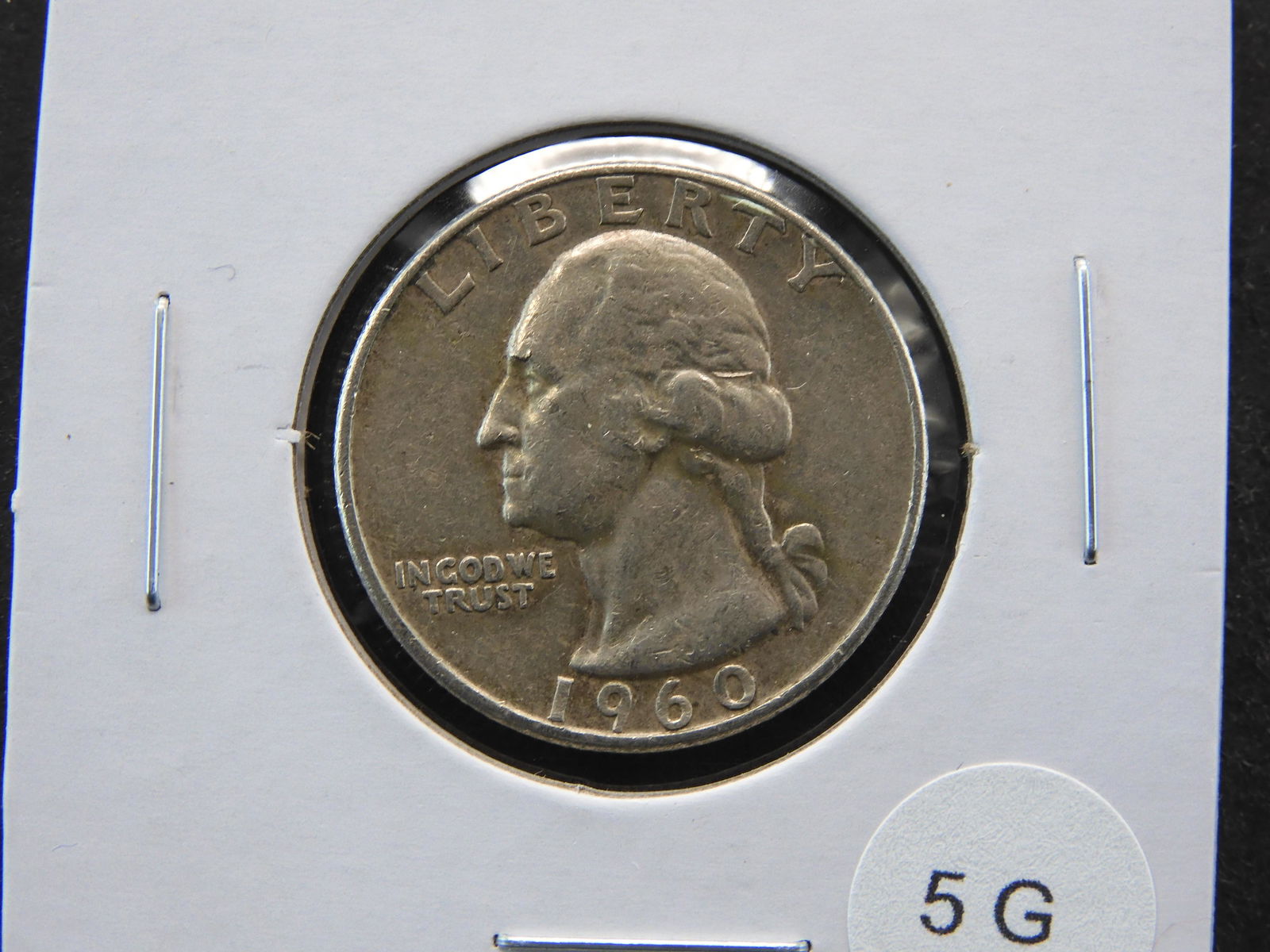 1960-D 90% Silver Washington Quarter (1 of 3)