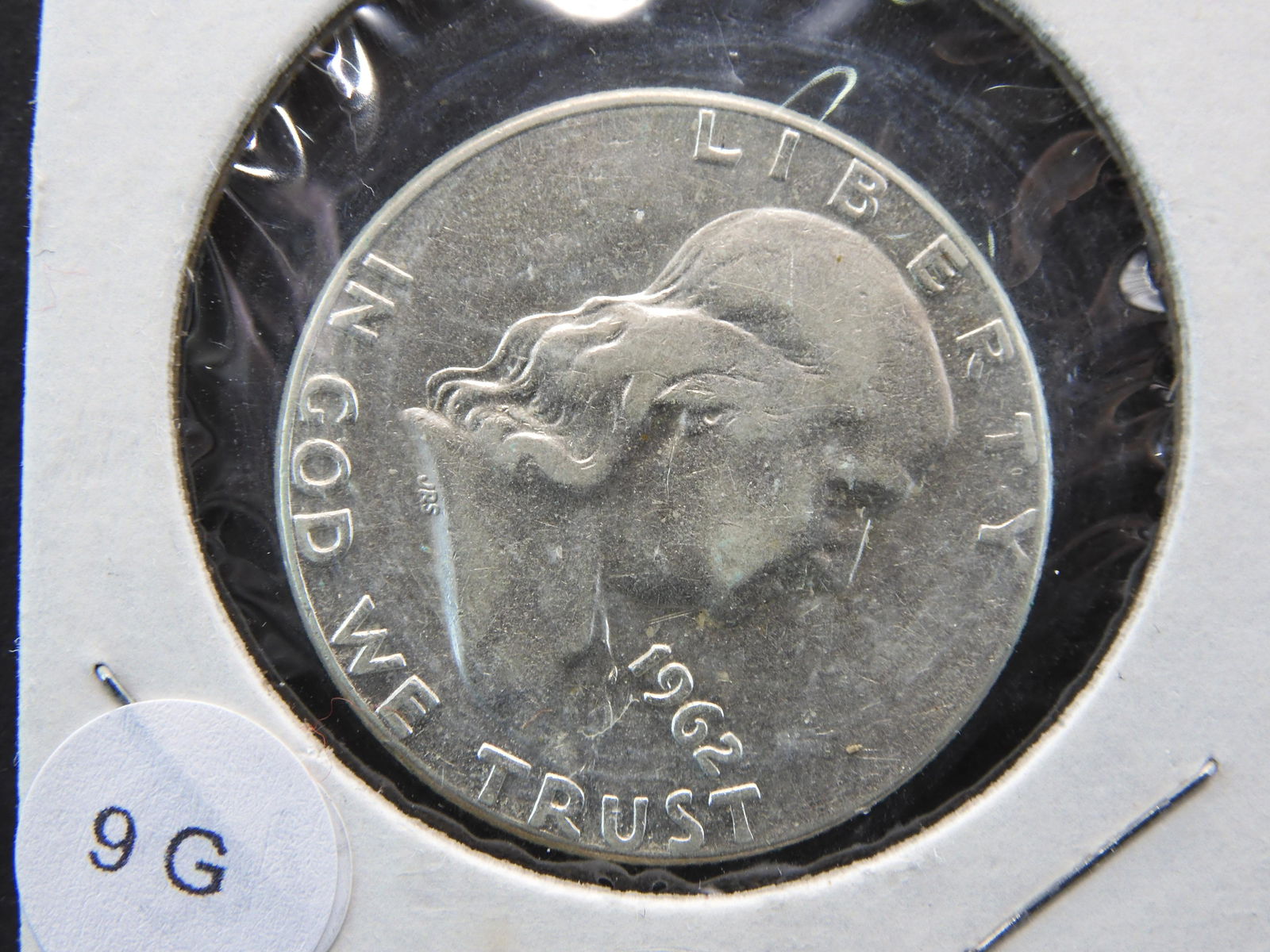 1962 Franklin Half Dollar - 90% Silver (1 of 3)