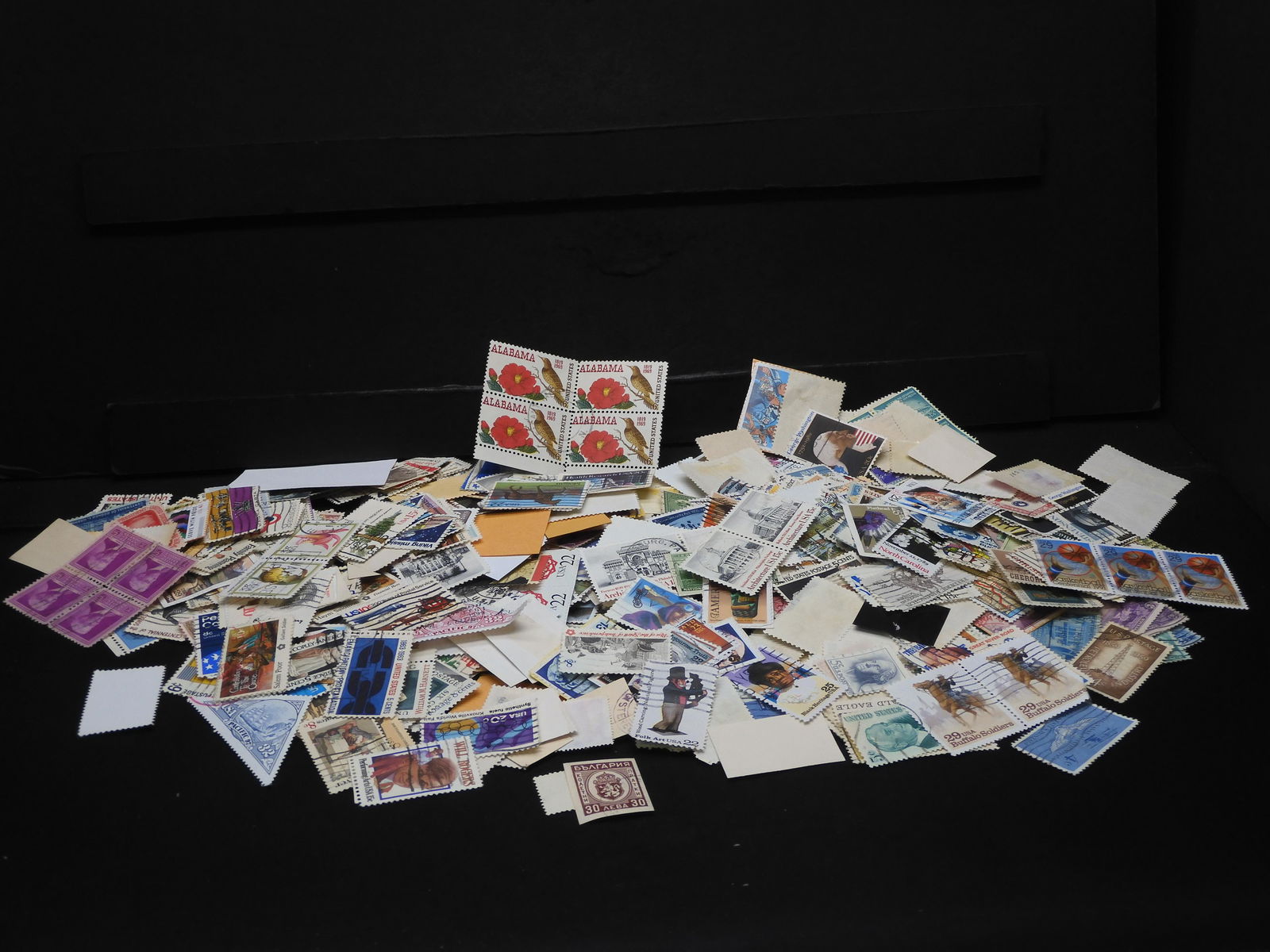 Large Collection Vintage Cancelled U.S. Postage Stamps (1 of 5)