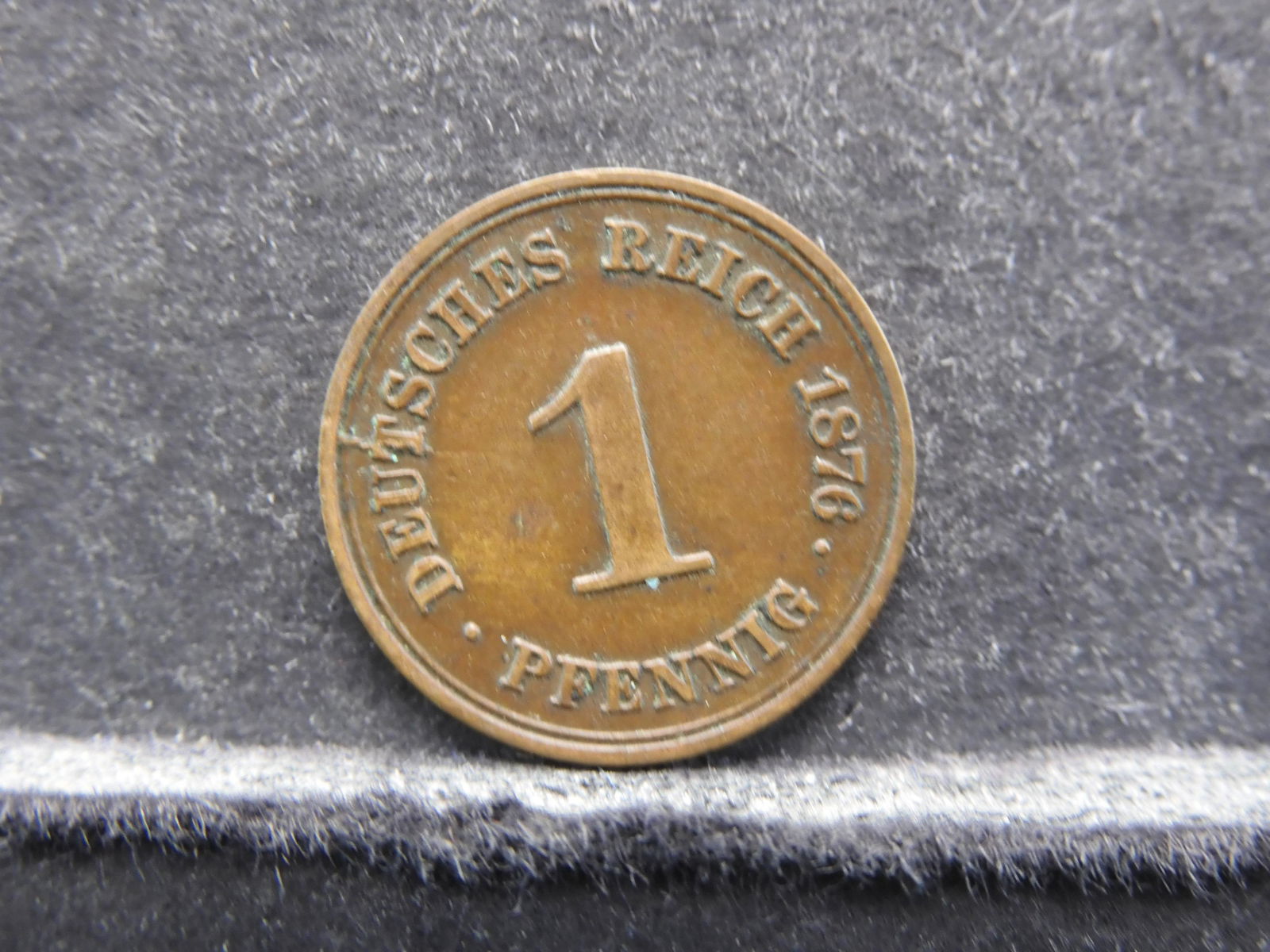 1876 Germany One Pfennig (1 of 2)