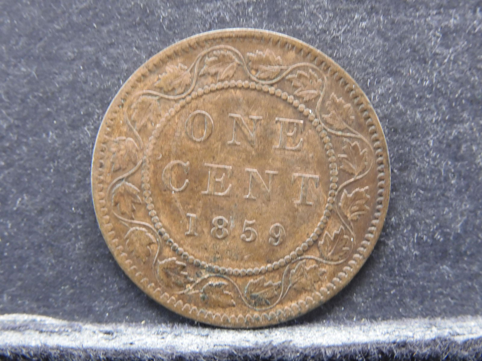 1859 Canadian Large Cent Nice (1 of 2)