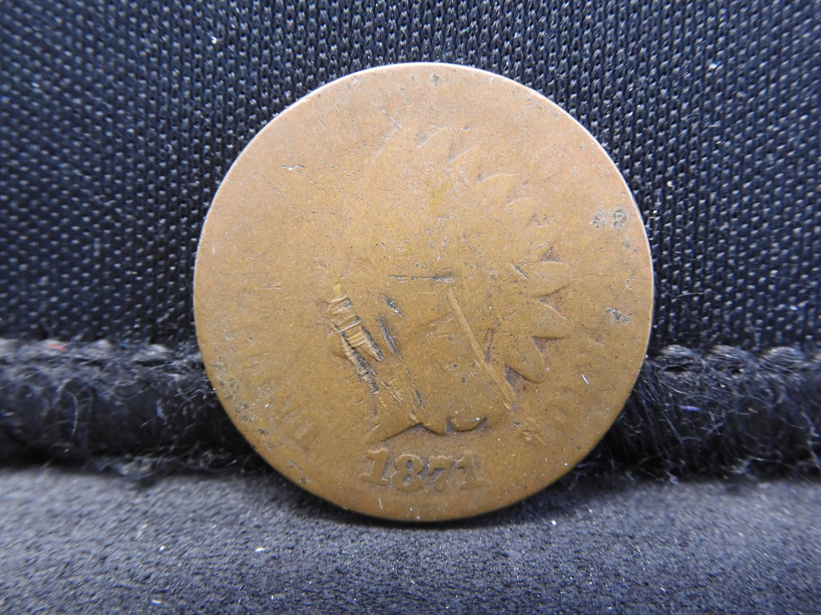 1871 Indian Head Cent Key Date (1 of 2)