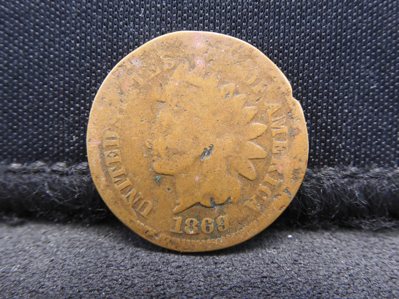 Semi-Key Date: Rare 1869 Indian Head Cent (1 of 2)