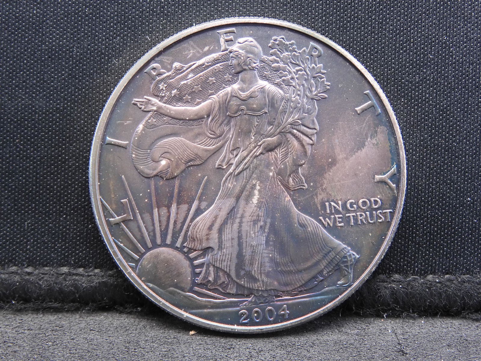 2004 Silver American Eagle (1 of 3)