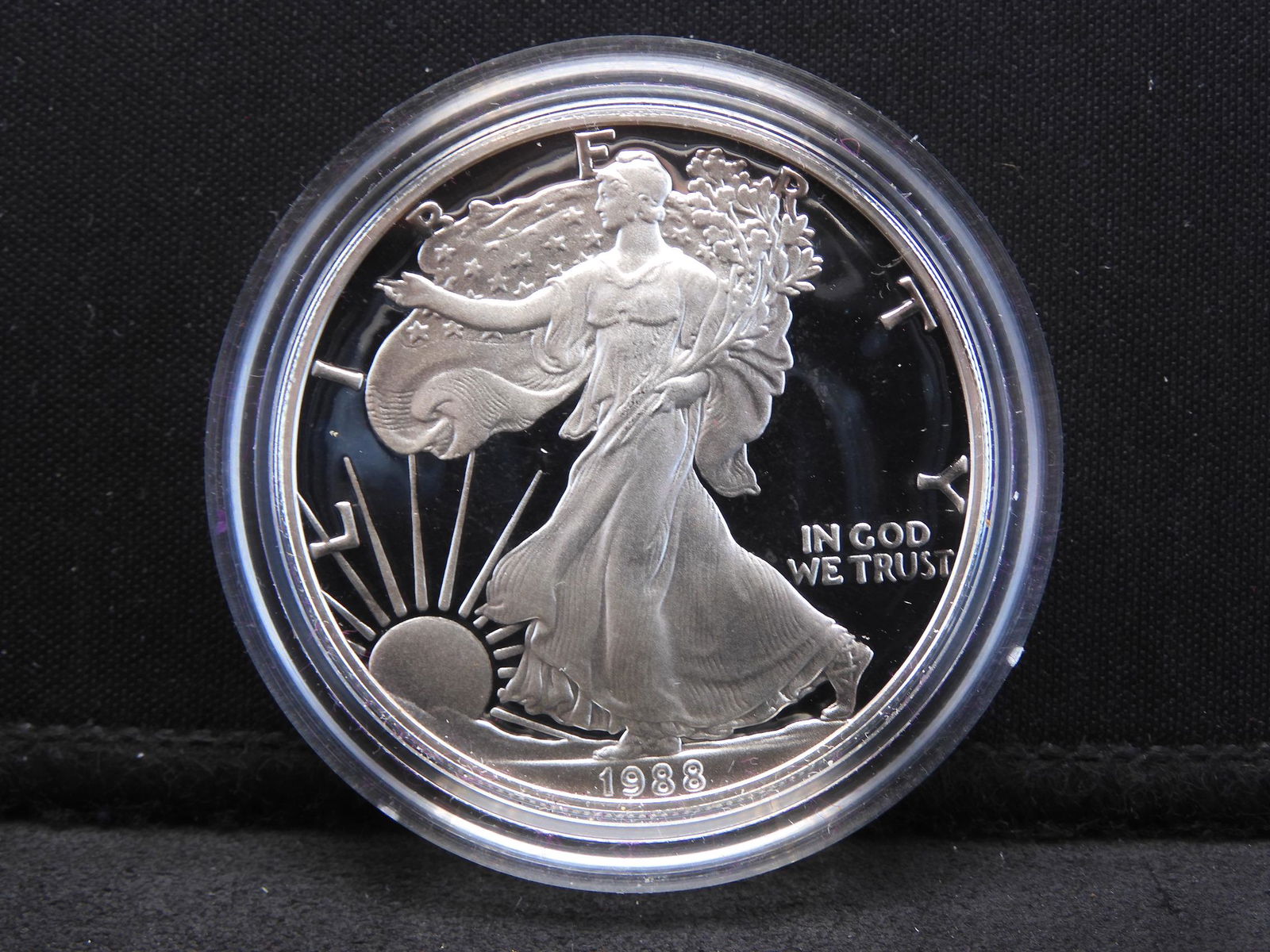 1988 Silver Proof American Eagle (1 of 4)