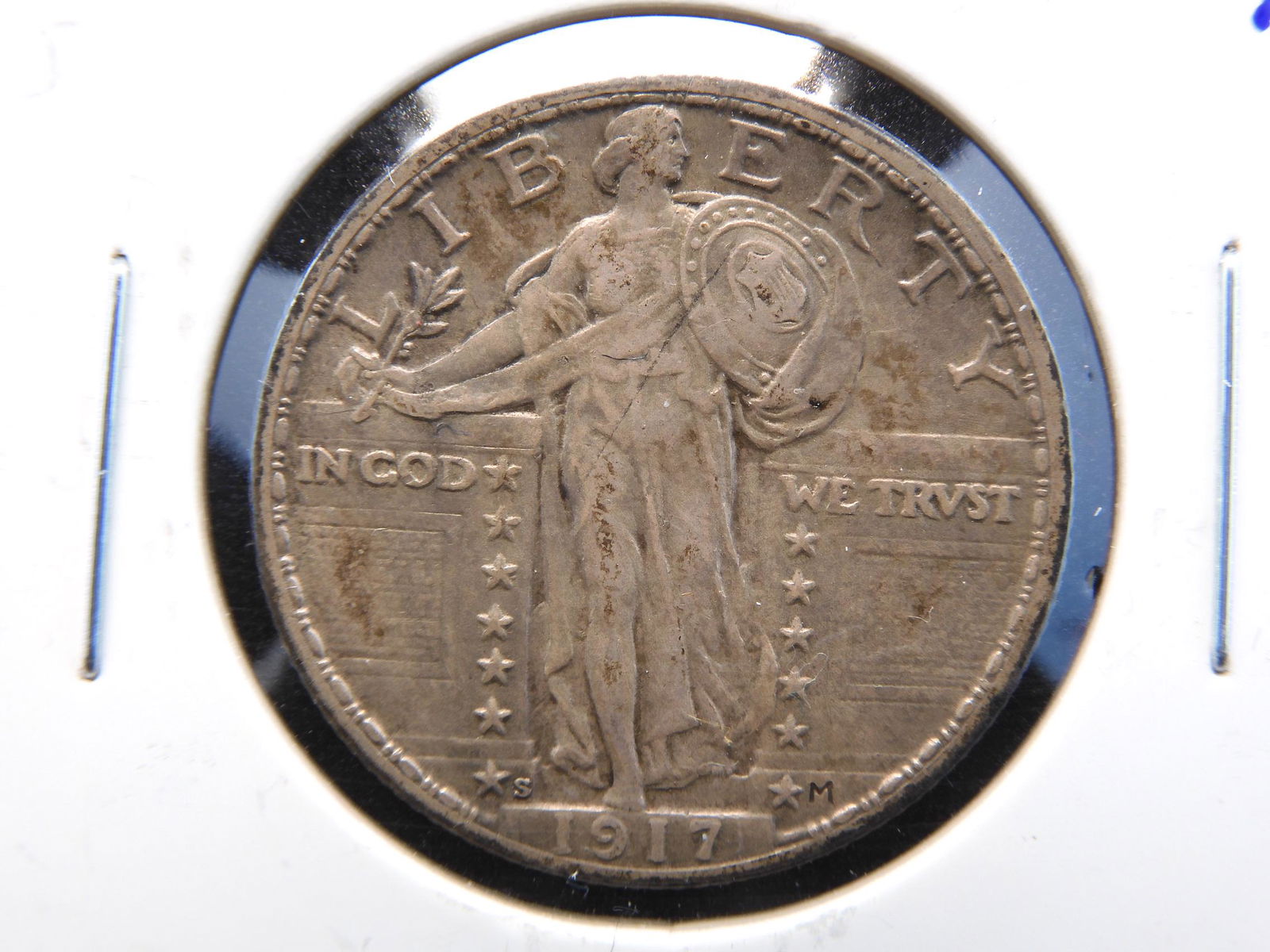 1917-S "Type 2" Standing Liberty Quarter in Higher (1 of 3)