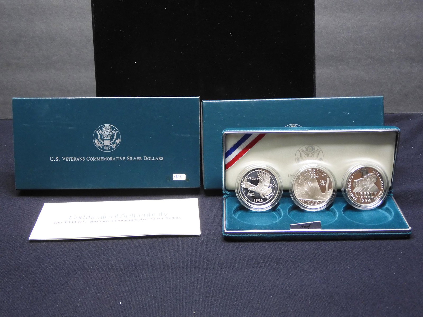 1994 U.S. Veterans Commemorative Proof Silver Dollars (1 of 5)