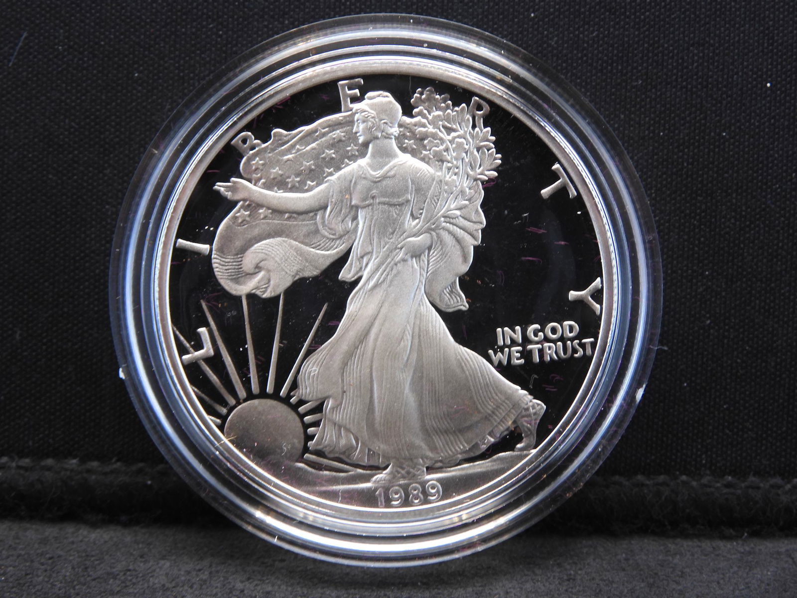 1989 Silver Proof American Eagle (1 of 4)