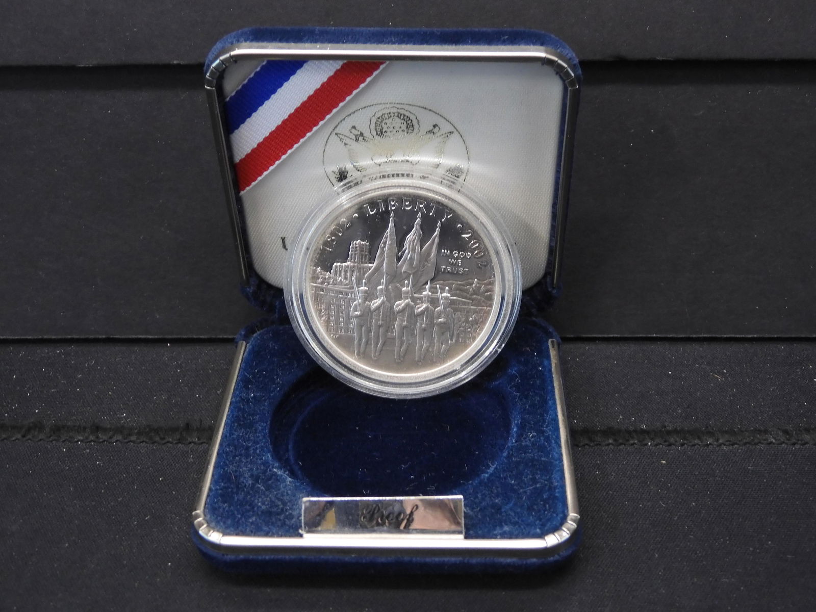 2002 West Point Proof Commemorative Silver Dollar (1 of 3)