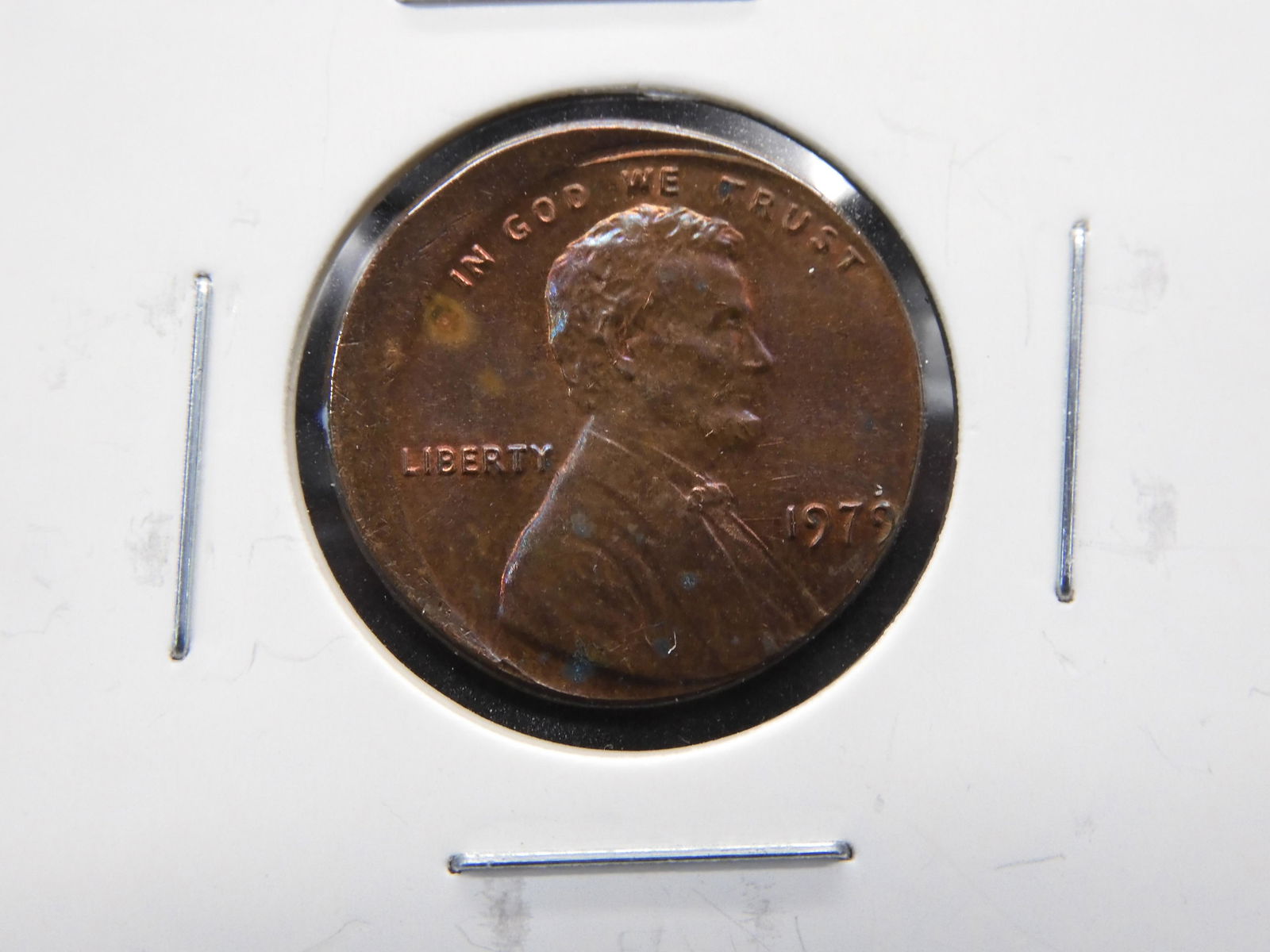 Mint Error: Off-Centered 1979 Lincoln Cent (1 of 3)