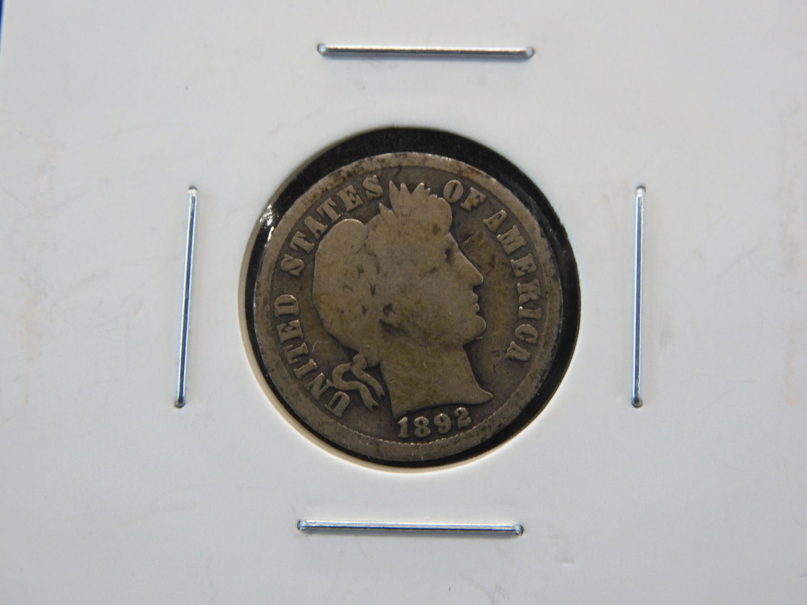 First Year of Issue 1892-O Barber Dime (1 of 3)