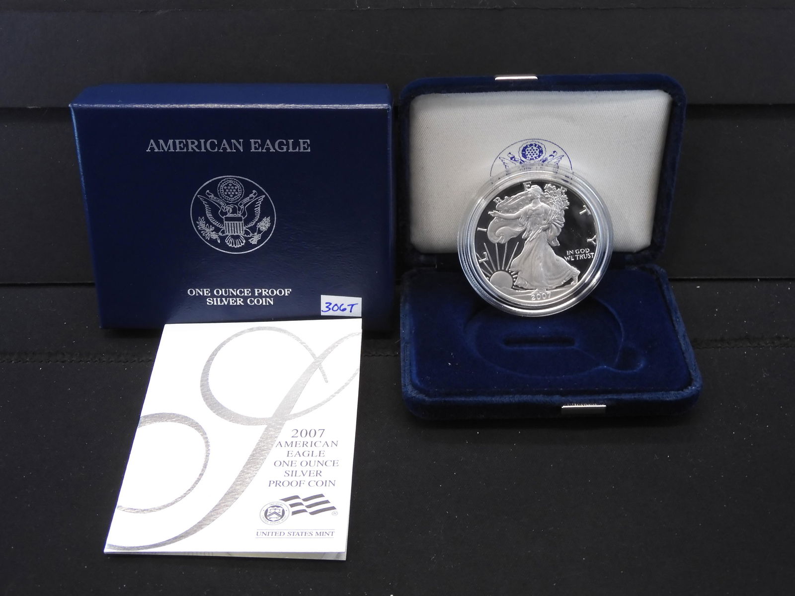 2007 Silver Proof American Eagle (1 of 4)