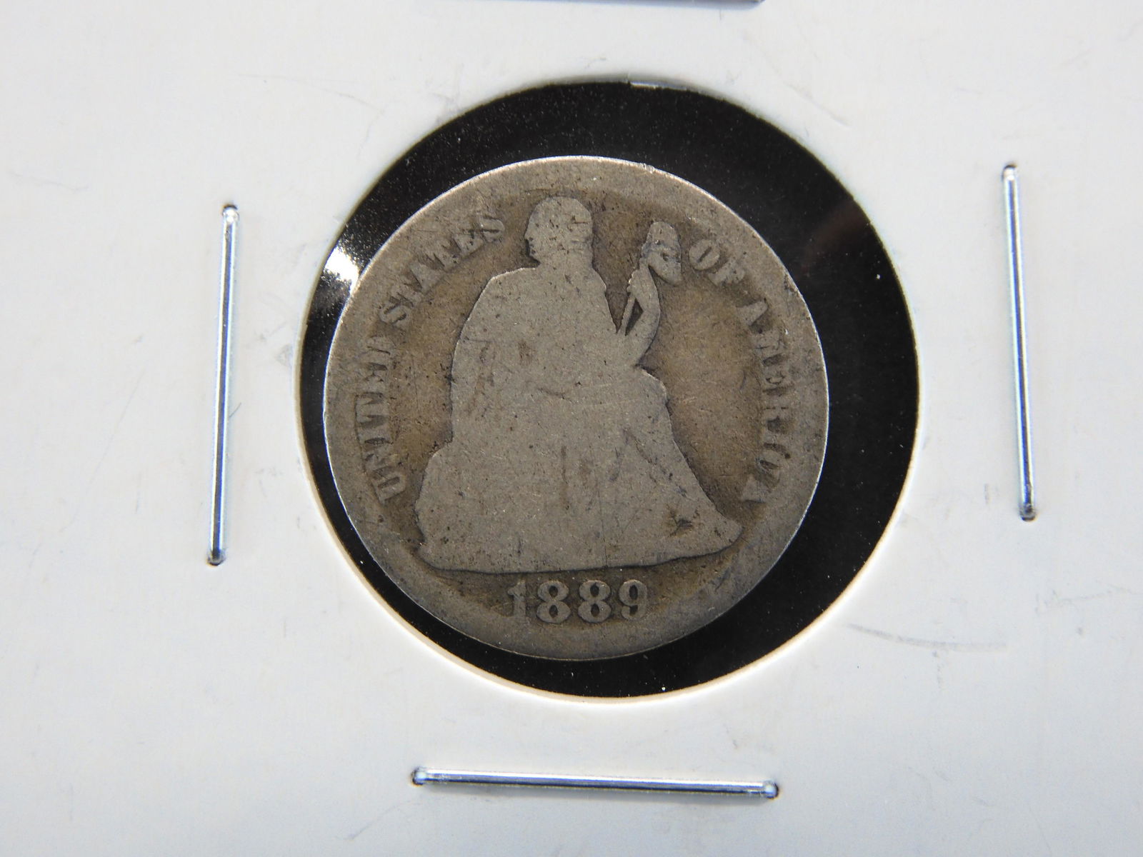 Scarce 1889 Liberty Seated Dime (1 of 3)